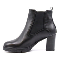 RUBY LEATHER ANKLE BOOTIE