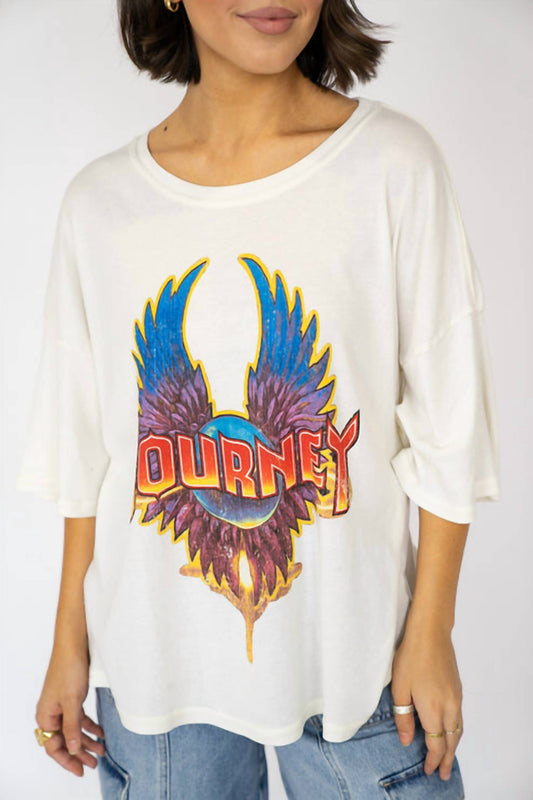 Recycled Karma - Journey Oversized Band Tee