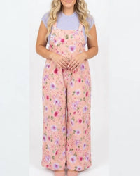 Blakeley - Karli Ribbed Spring Floral Jumpsuit