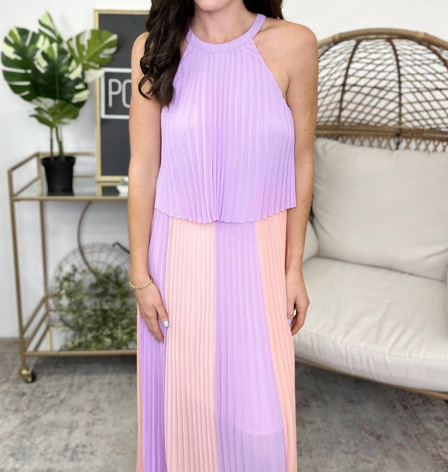 Skies Are Blue - Sherbert Breeze Maxi Dress