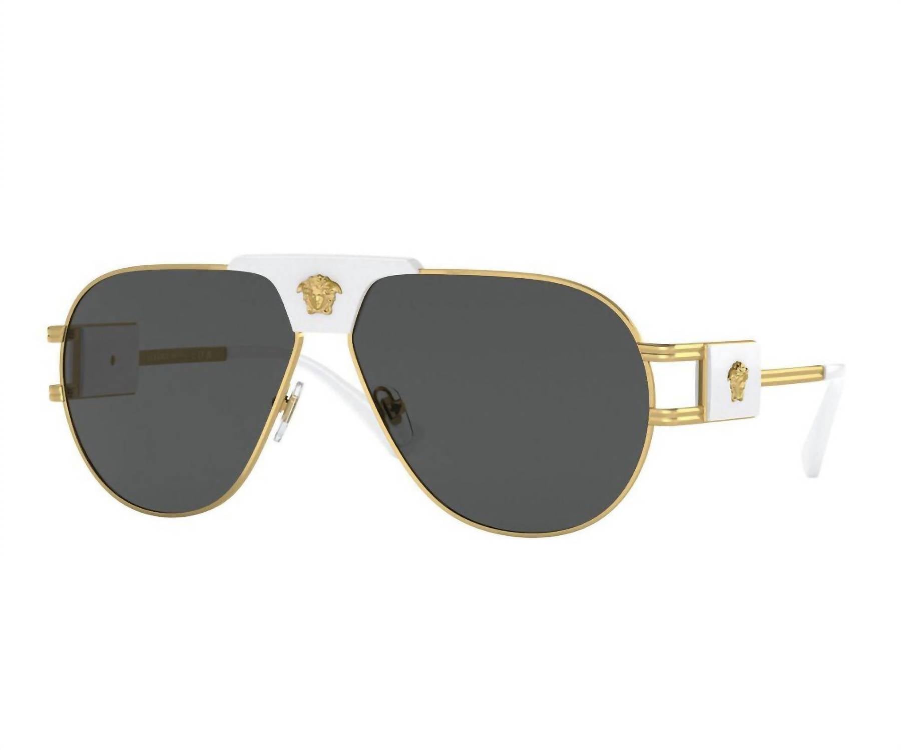 Versace - Aviator Non Polarized Sunglasses - 2252 1471 - 87