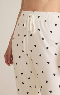 Z Supply BABY LOVE JOGGER in ivory - women's pants - alternate view