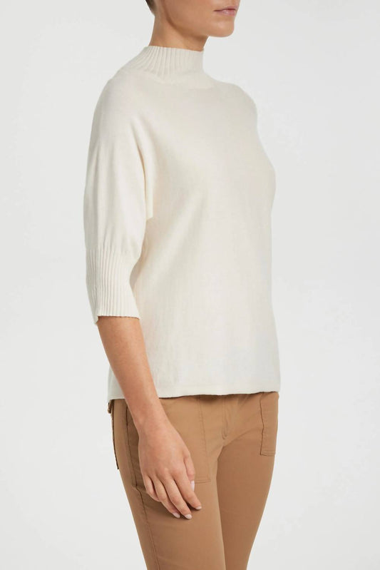 Anatomie - Ash Ribbed Mock Neck Sweater