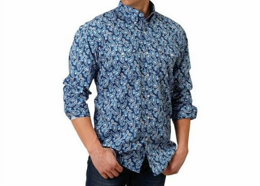 Roper - Long Sleeve Paisley Western Shirt
