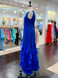 Carol Peretz - Women's Long Organza Prom Gown