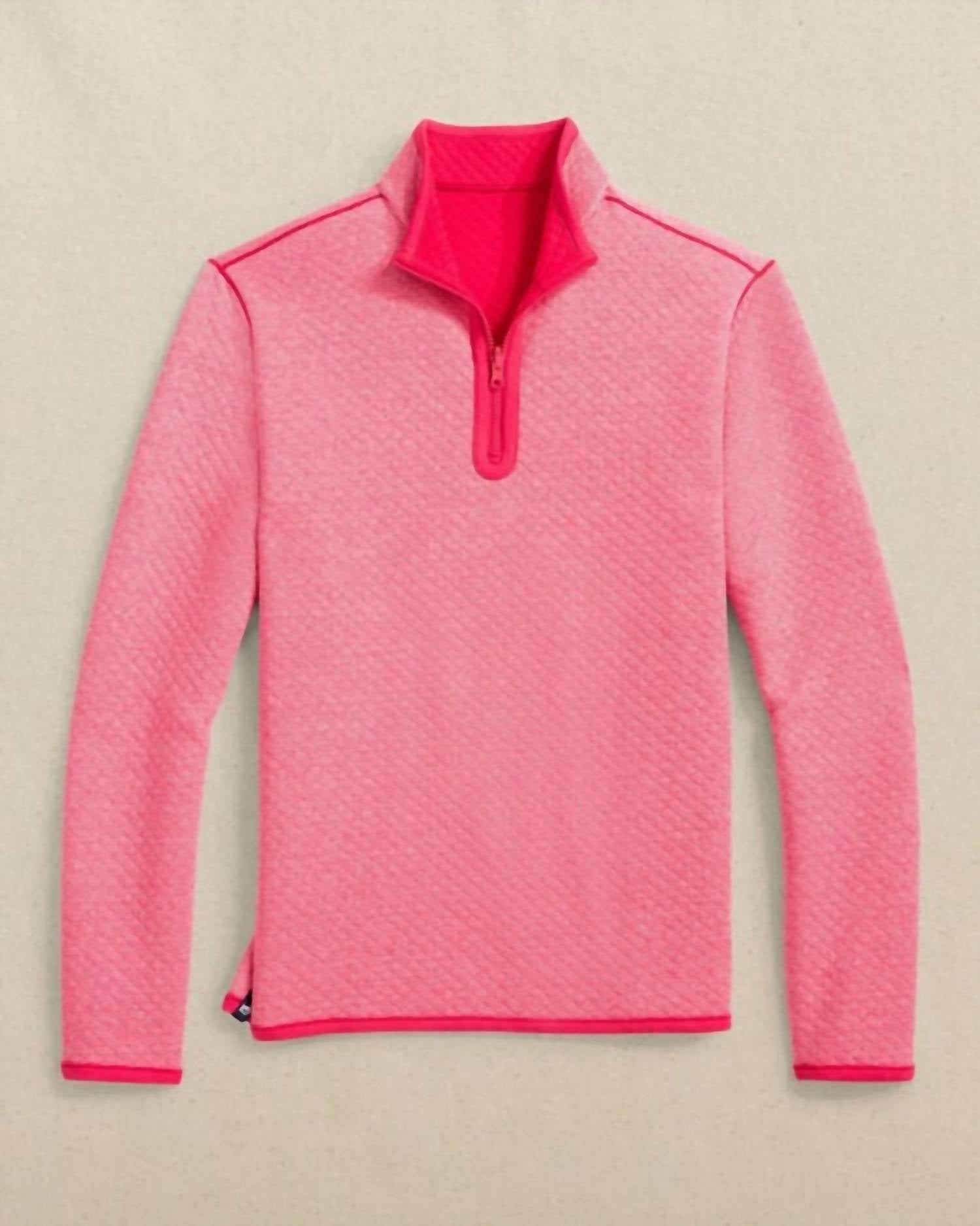 Southern Tide - Oak Island Reversible Quarter Zip Top