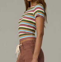 Joe'S Jeans - Stripe Baby Tee