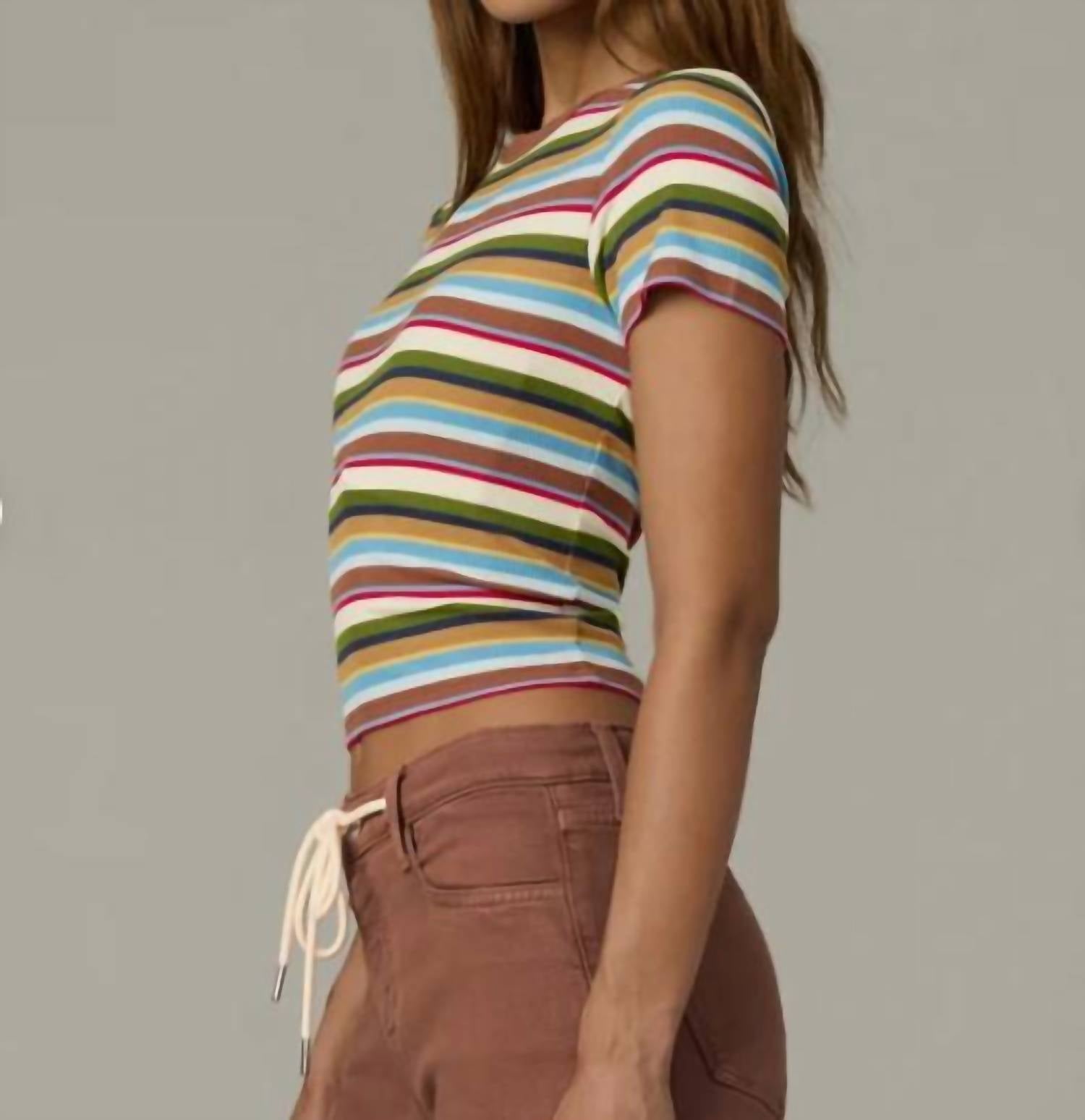 Joe'S Jeans - Stripe Baby Tee
