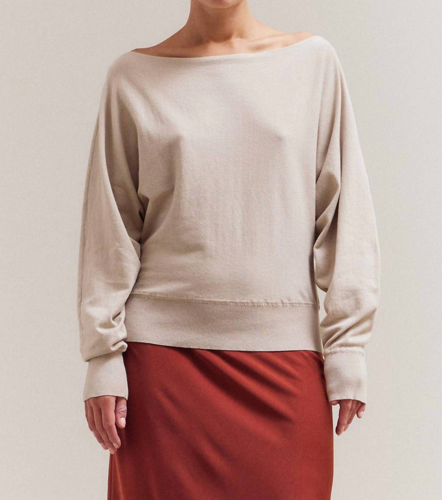 Grade & Gather - Batwing Knit Top