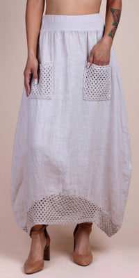 Gigi Moda - Primavera Linen Skirt