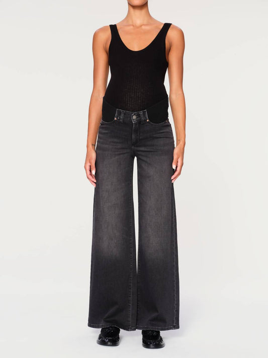 Dl1961 - Women'S - Maternity Karmine Refined Wide Leg Jeans