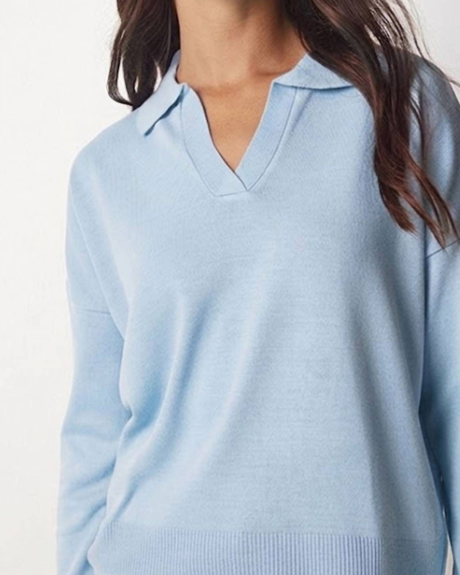 Brodie Cashmere - Collared Sweater