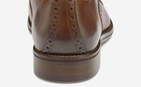 JOHNSTON & MURPHY Men's Conard 2.0 Cap Toe Oxfords in tan full grain - men's shoe - alternate view