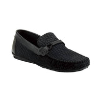 SPRING STEP SHOES Men's Luciano Loafer Shoe in black - men's loafer - detail view
