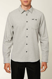O'Neill - Redmond Solid Stretch Flannel Shirt