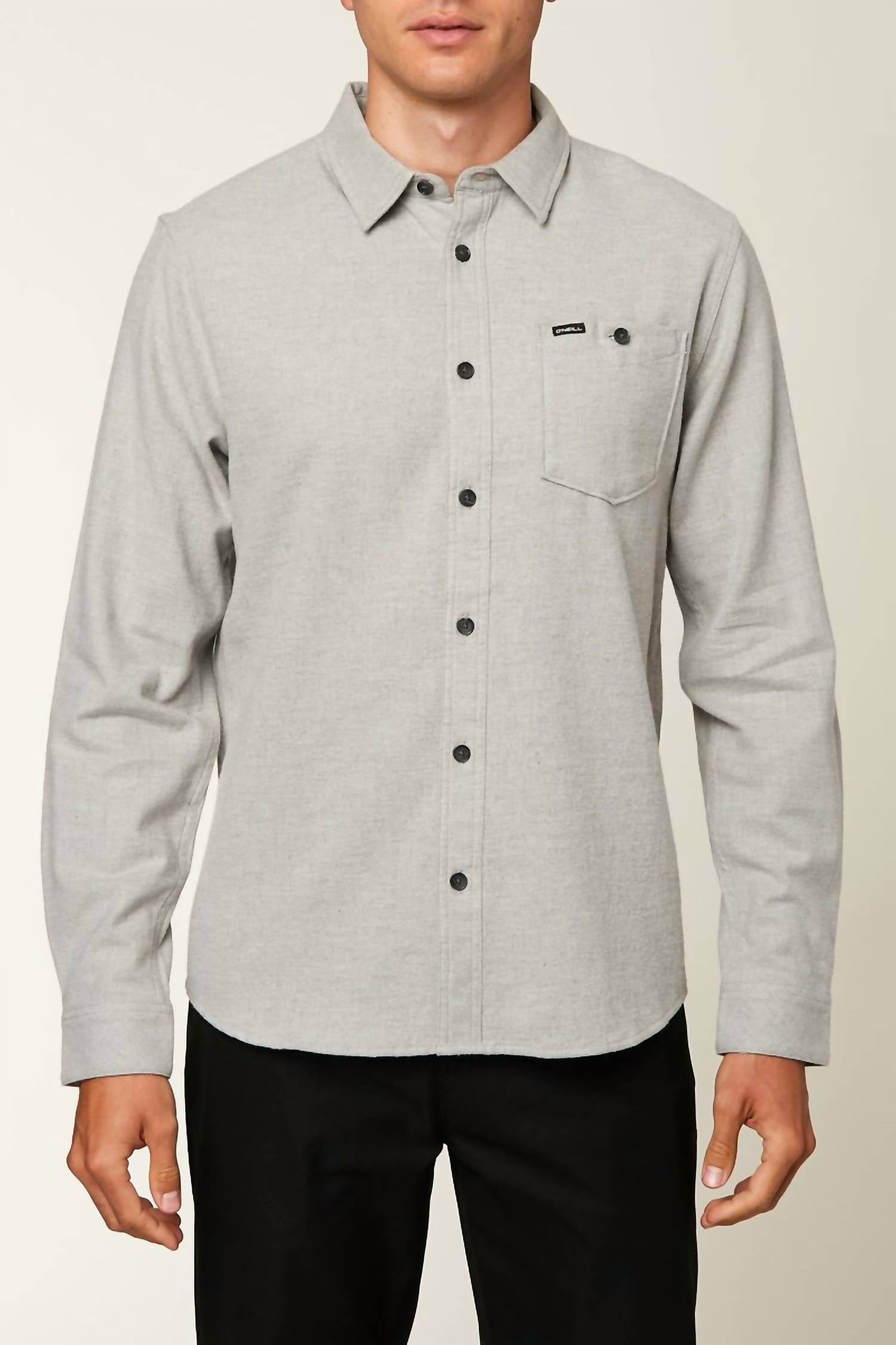 O'Neill - Redmond Solid Stretch Flannel Shirt