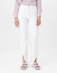 Renuar - split hem twill jean