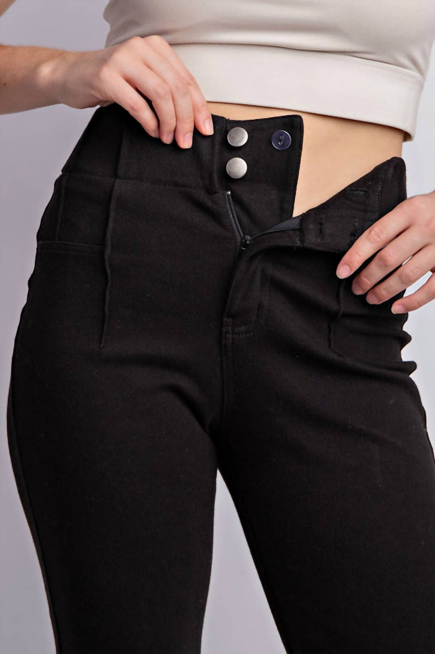 Rae Mode - Twill Flared Pants