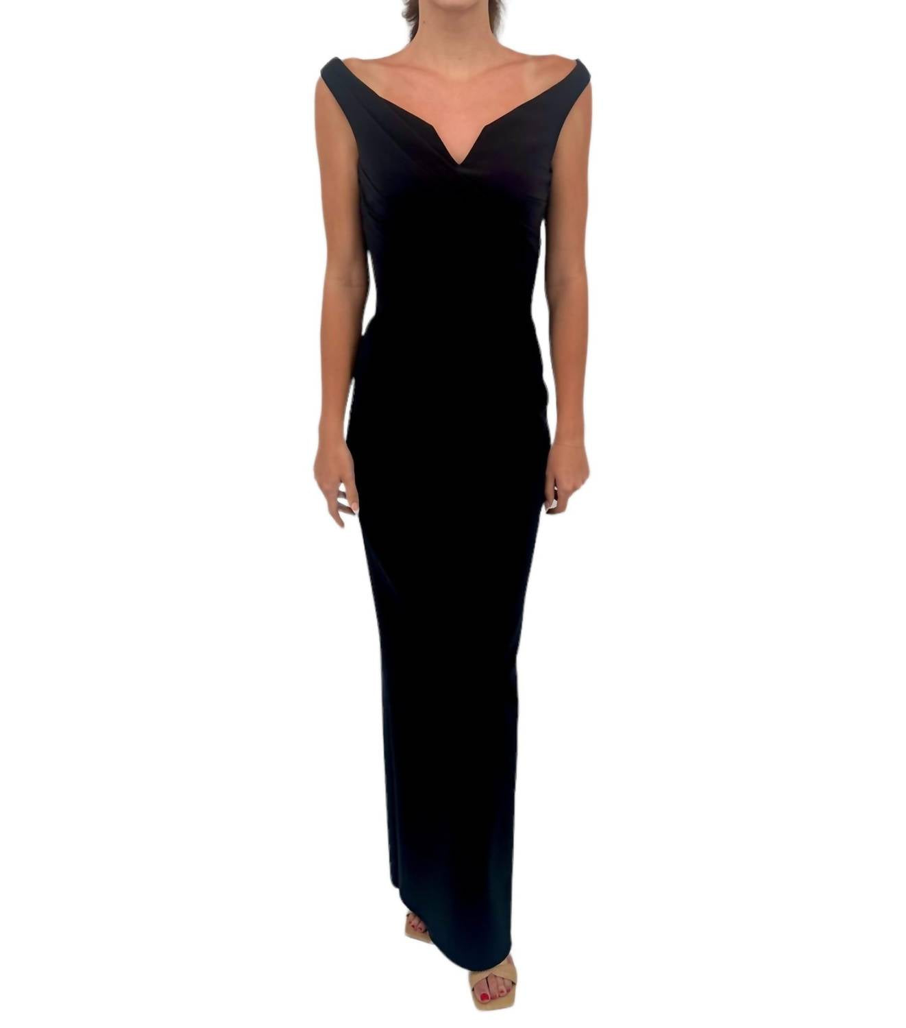 Chiara Boni - Mix Jersey Lucrecia Gown