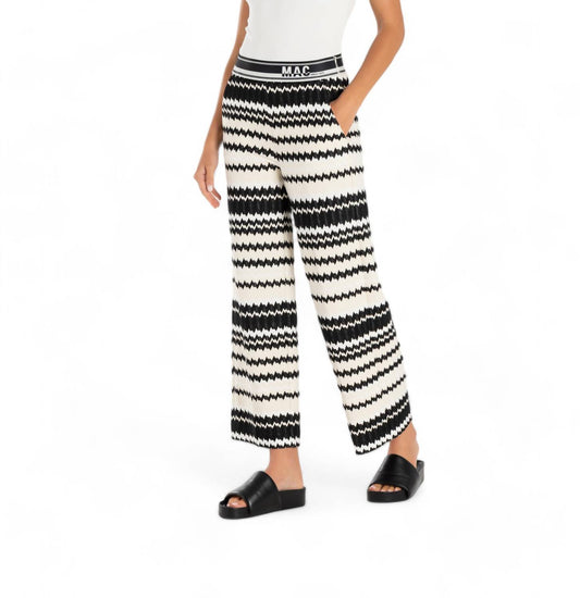 Mac - PALAZZO CROPPED PANT