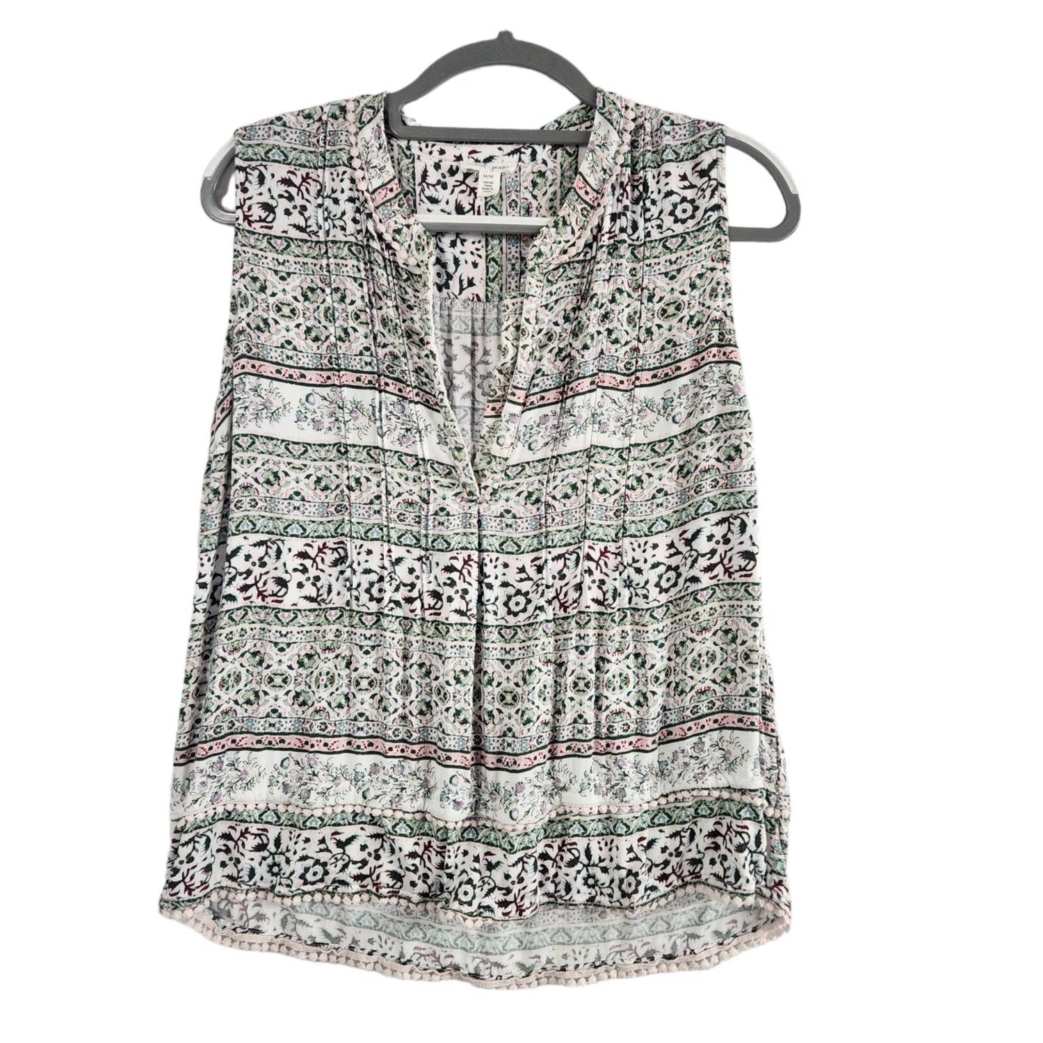 Tribal - Sleeveless Blouse