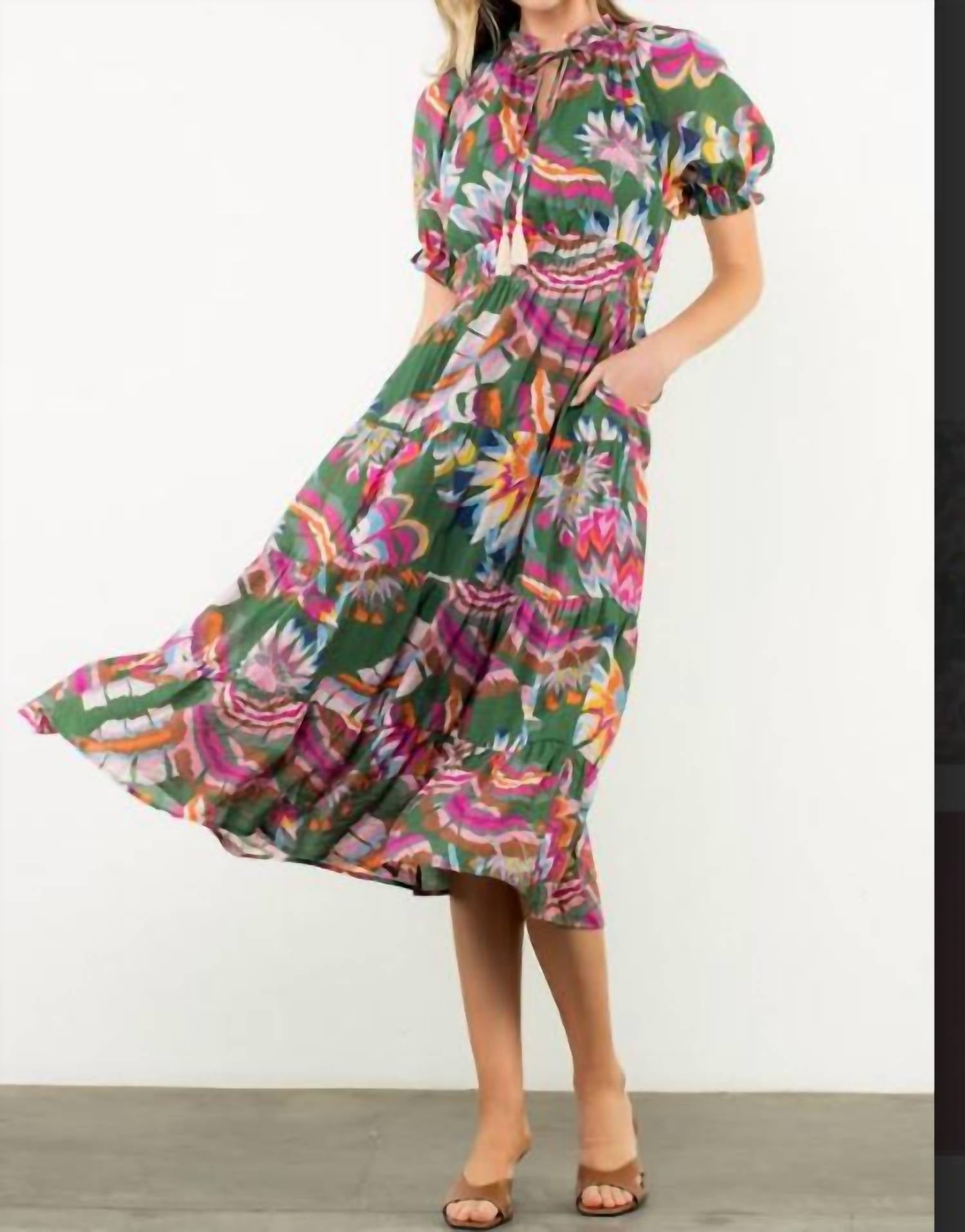 Thml - Print Midi Dress