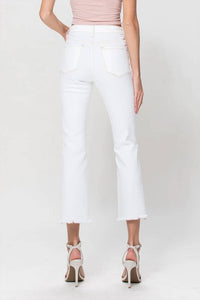 Vervet By Flying Monkey - Dede High Rise Crop Flare Jeans
