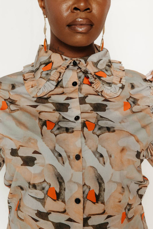 Bel Kazan - Daisy Classic Button-up Top