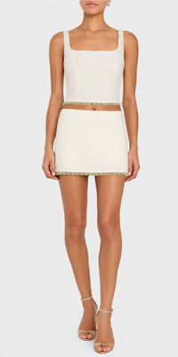 Amanda Uprichard - Jace Linen Top