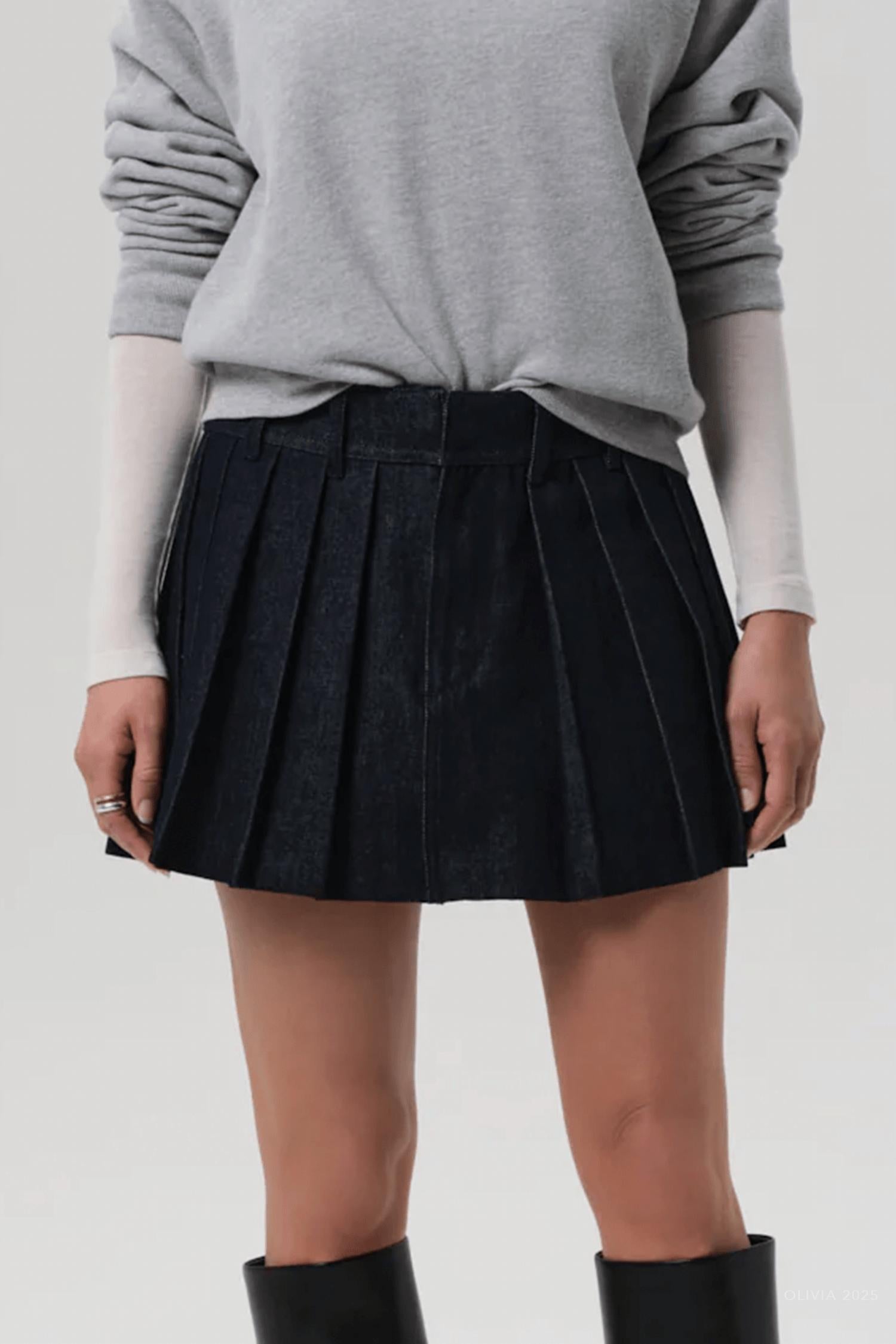 Citizens Of Humanity - Pleated Mini Skirt