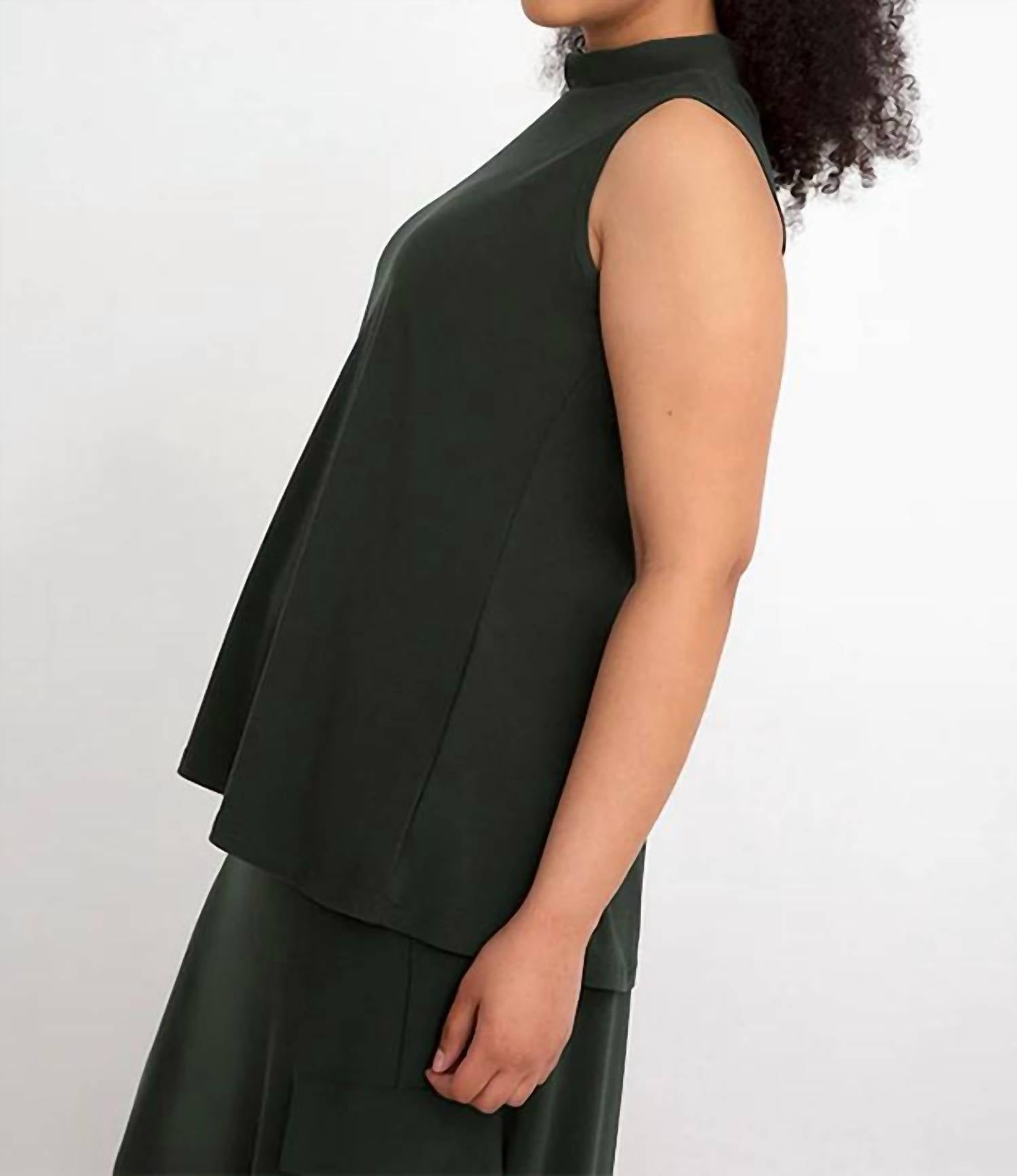 Sympli - Mock Neck Tank Top