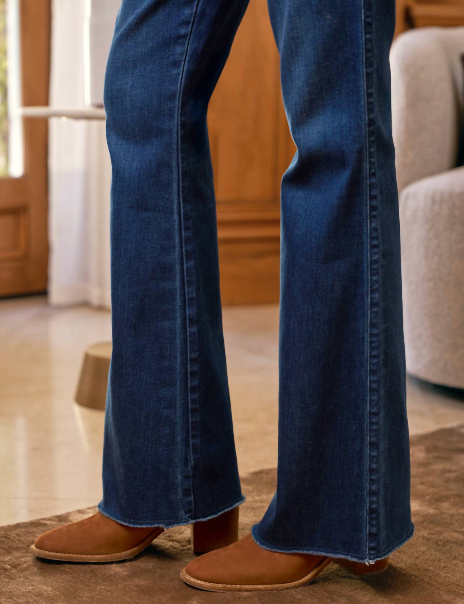 Frank & Eileen - Flannigan Flare Pull On Jeans