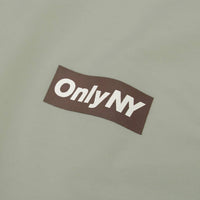 Only Ny - Men's Block Logo Long Sleeve Tee Shirt