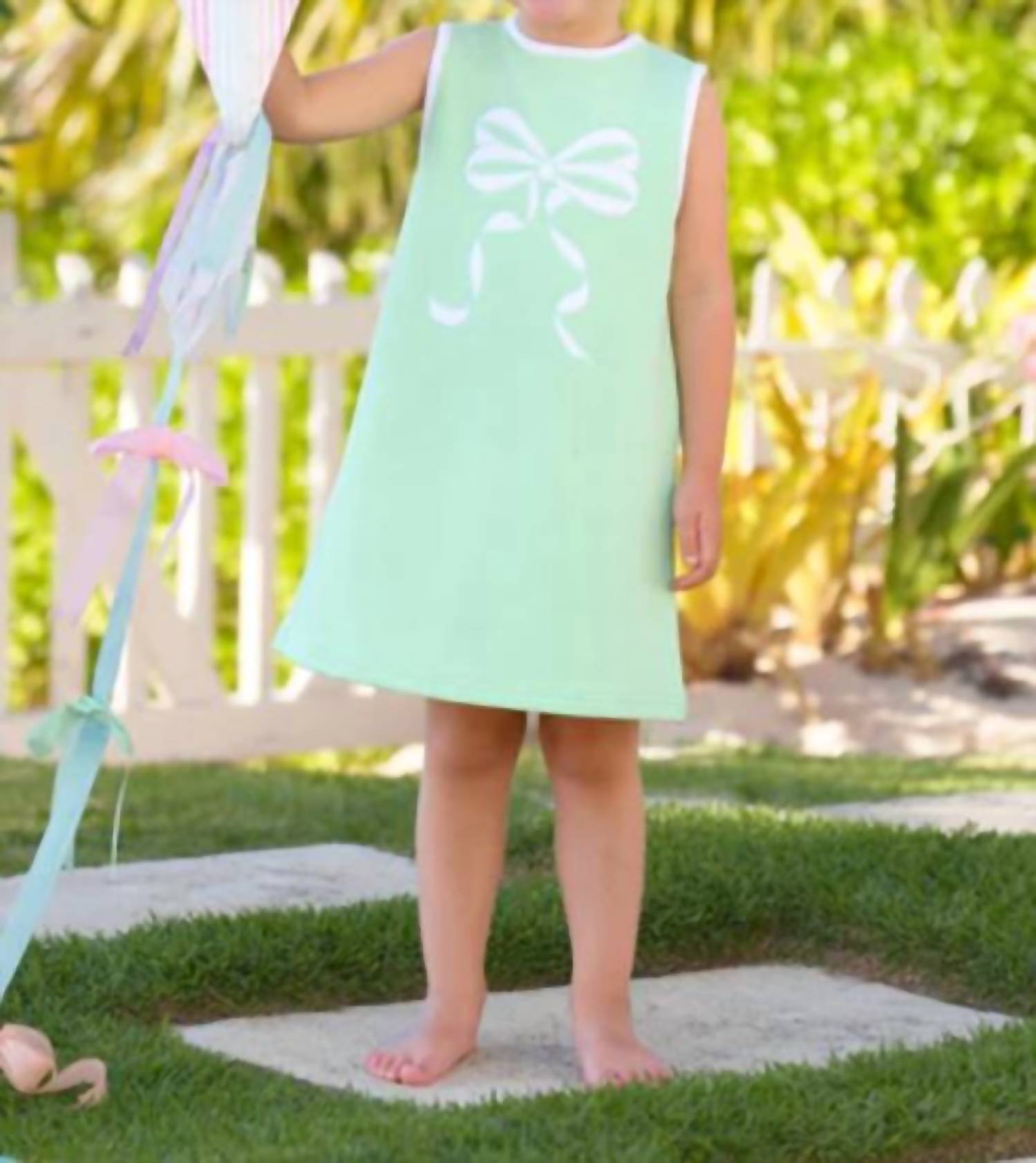 The Beaufort Bonnet Company - Sleeveless Eliza's Applique Dress