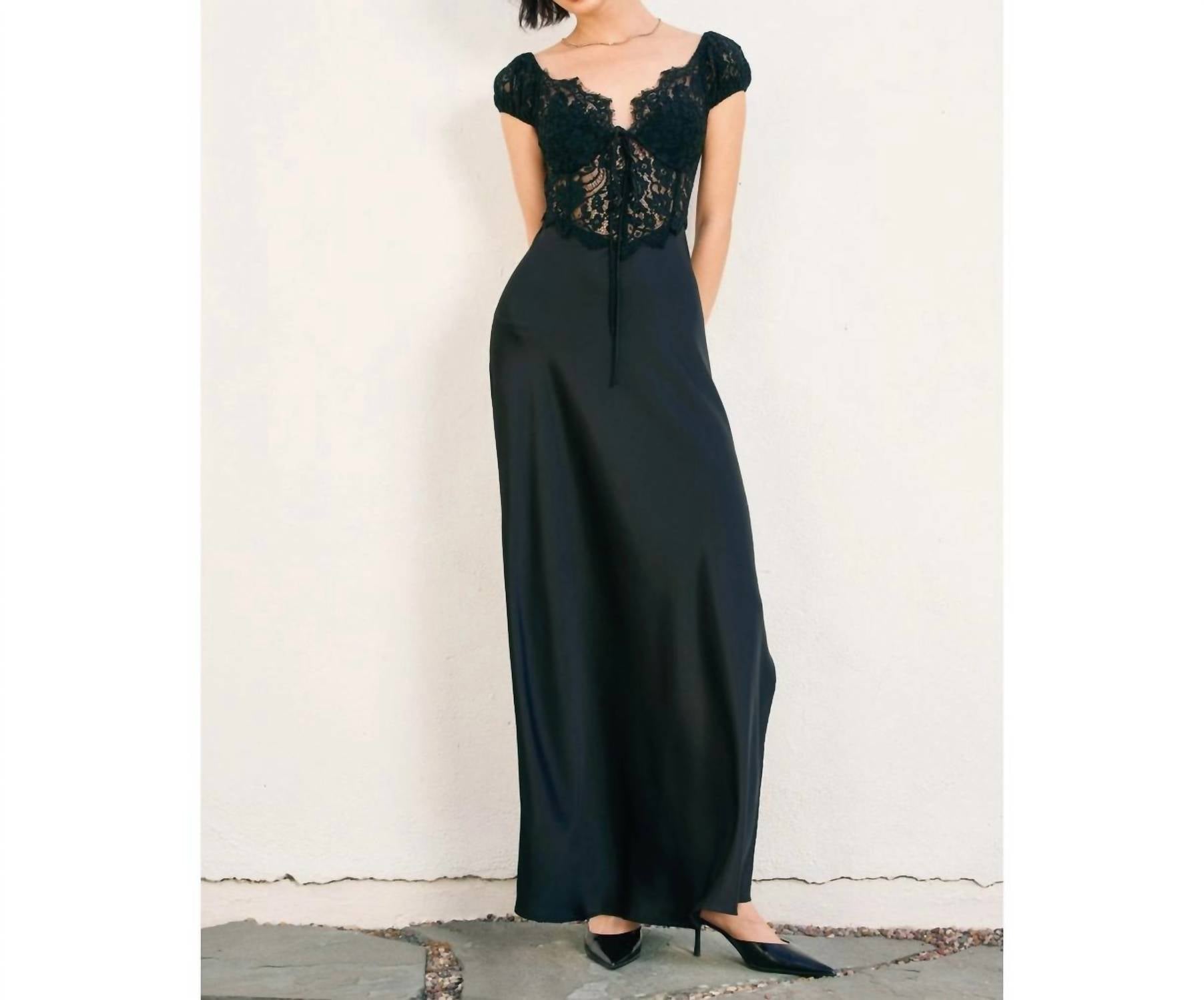 Dress Forum - Beatrice Satin Maxi Dress