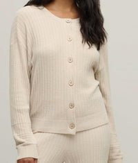 Barefoot Dreams - Textured Rib Cardigan