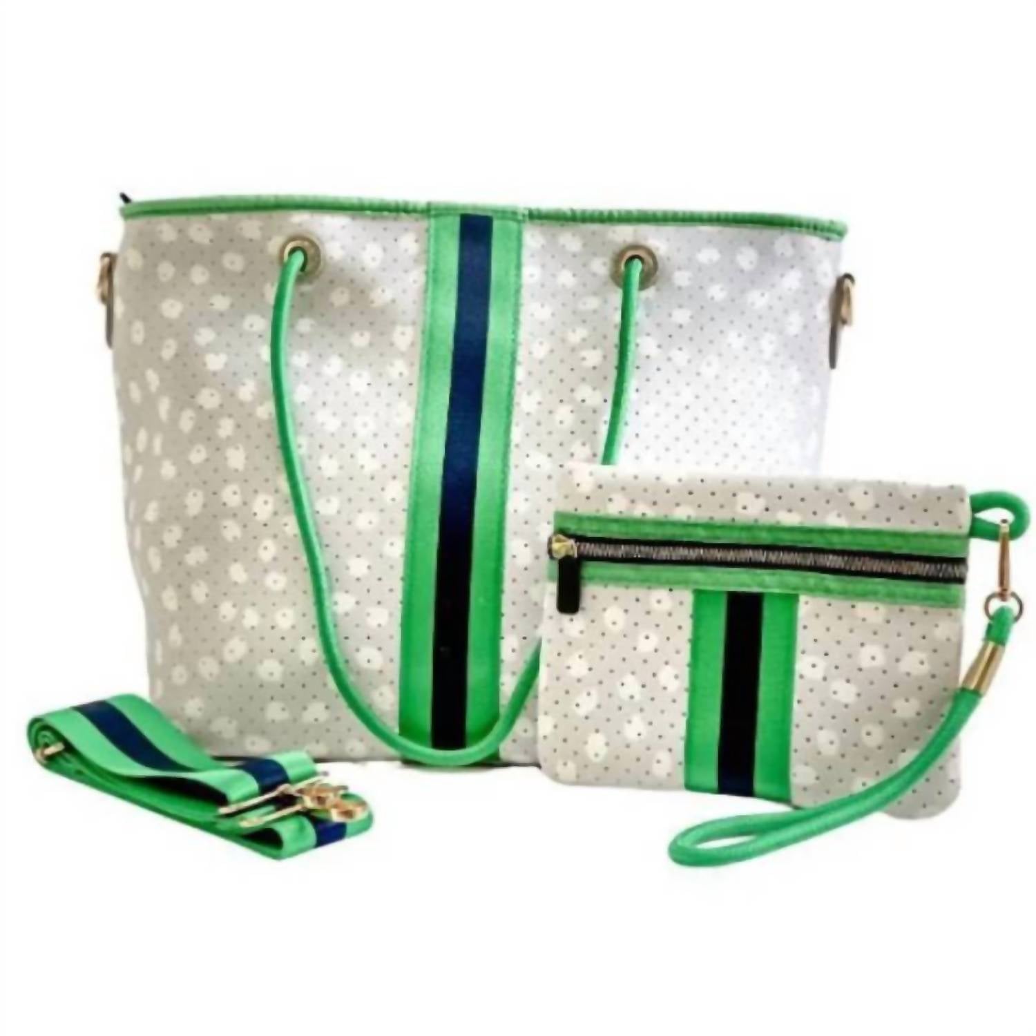 Thomas & Lee Company - Spotted Neoprene Tote