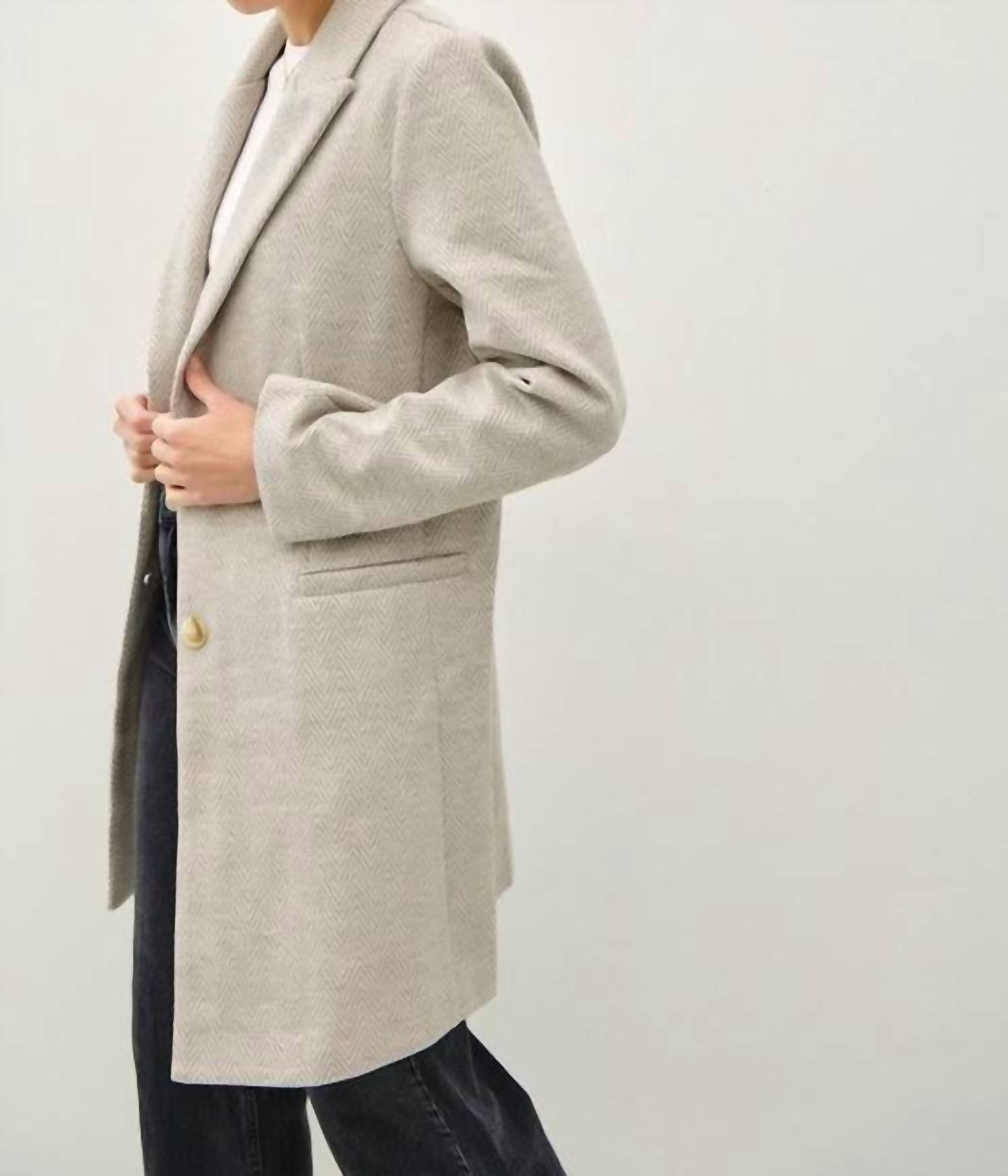 Be Cool - Charlie Chevron Coat
