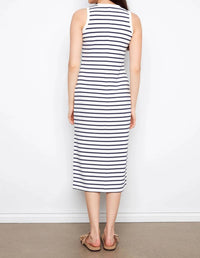 Charlie B - Women's Striped Scuba Dress
