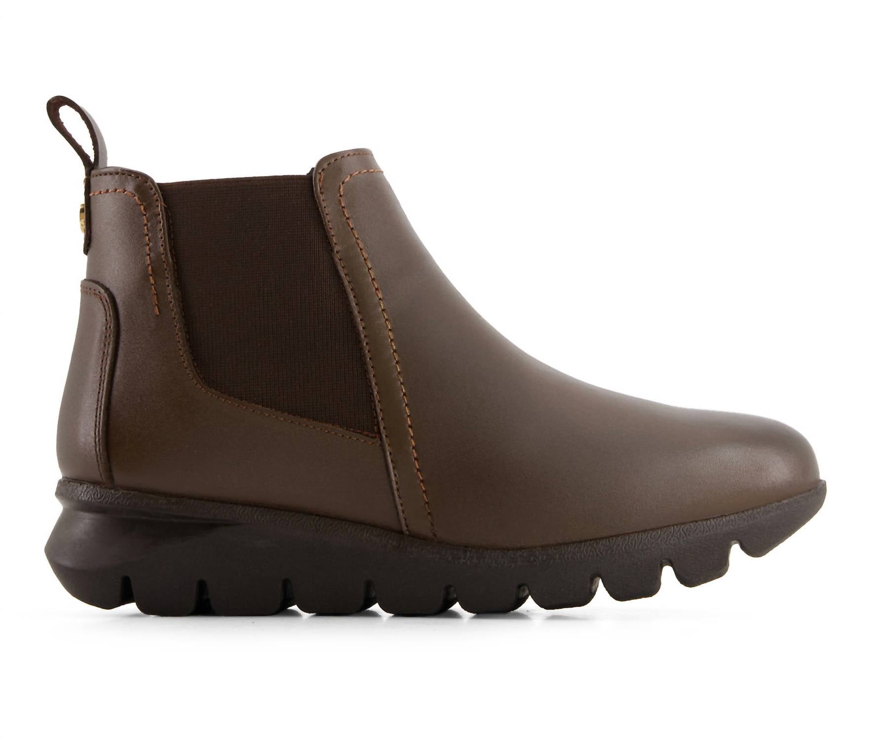 Andrea - Women's Leather Short Chelsea Boots
