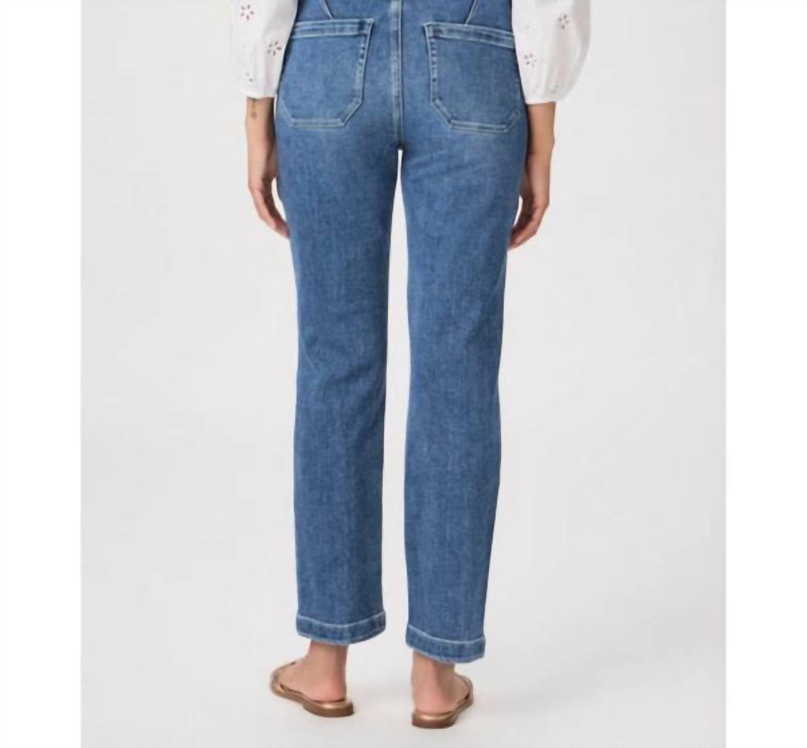 Paige - Mayslie Straight Ankle Jean