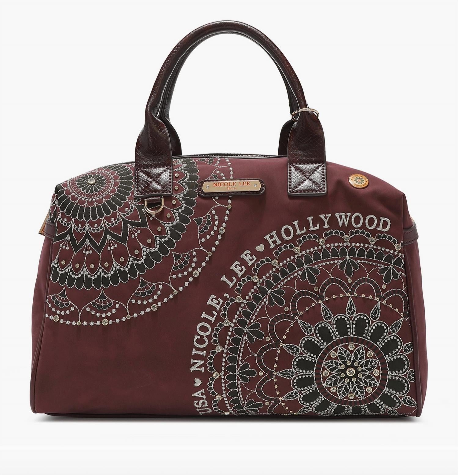 Nicole Lee - Women's Josefina Boston Bag With Adjustable Strap