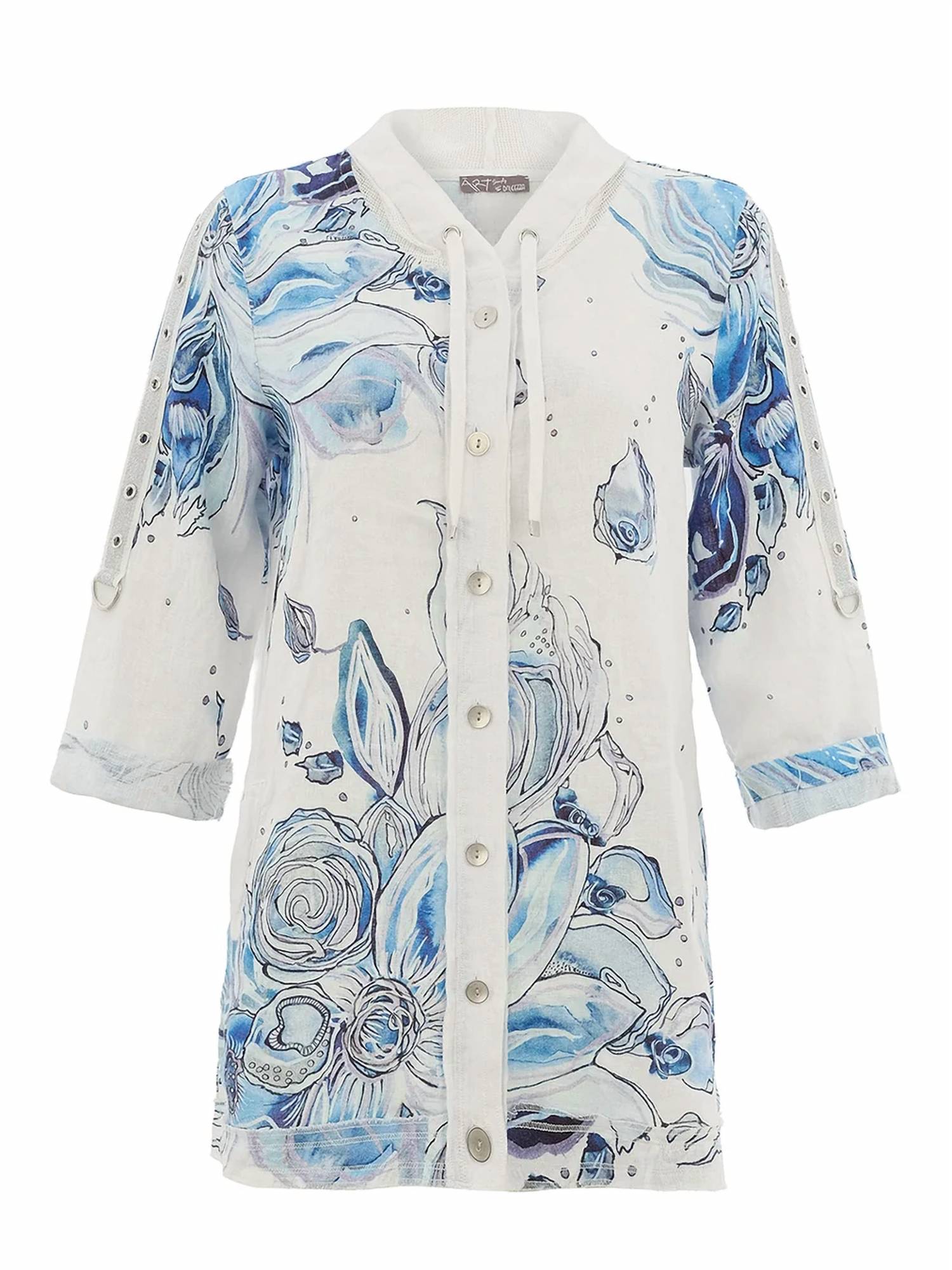 Dolcezza - Button-front Multicolor Jacket