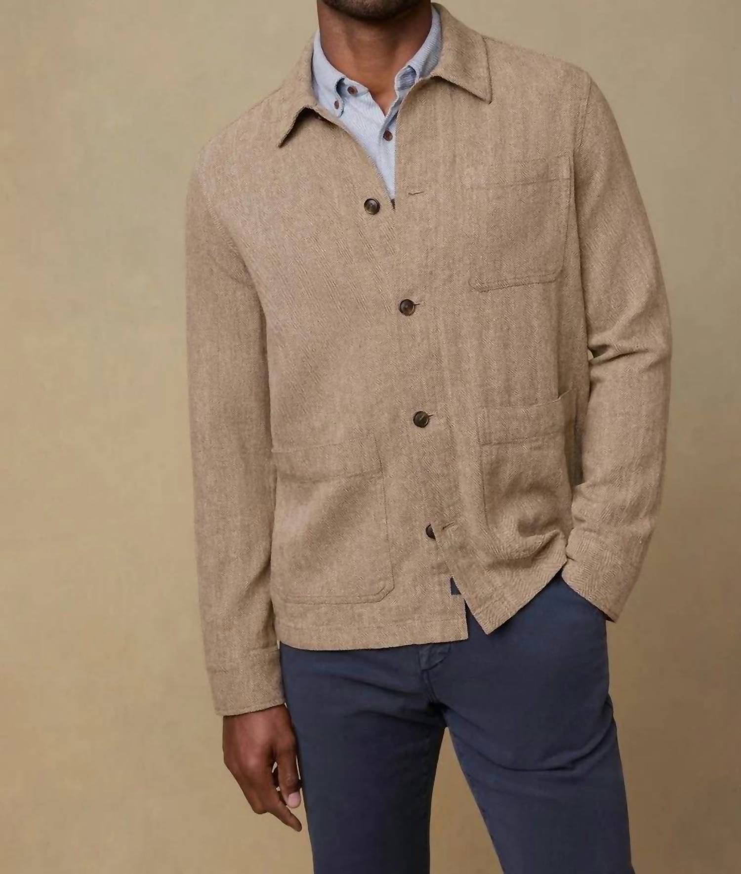 Faherty - Herringbone Studio Jacket