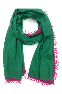 Dolma - Women's Cashmere Fringe Scarves