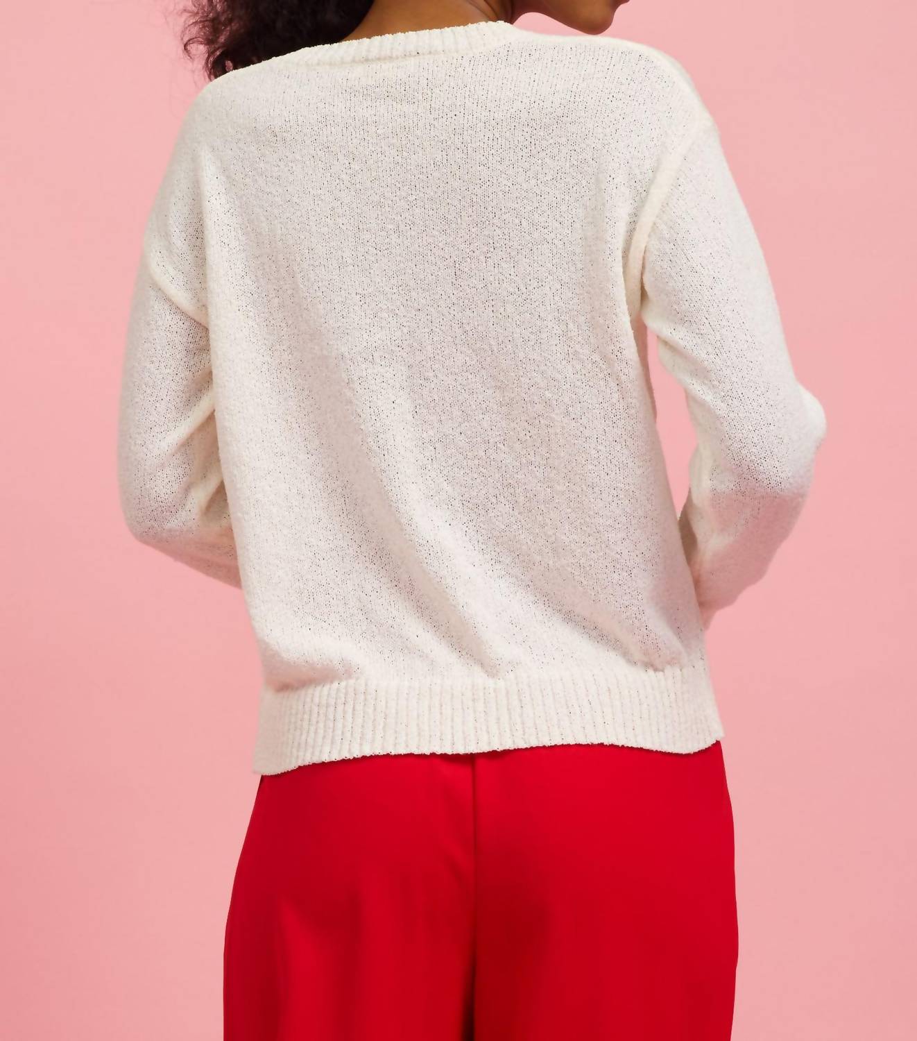 Skies Are Blue - Marlowe Love Long Sleeve Sweater