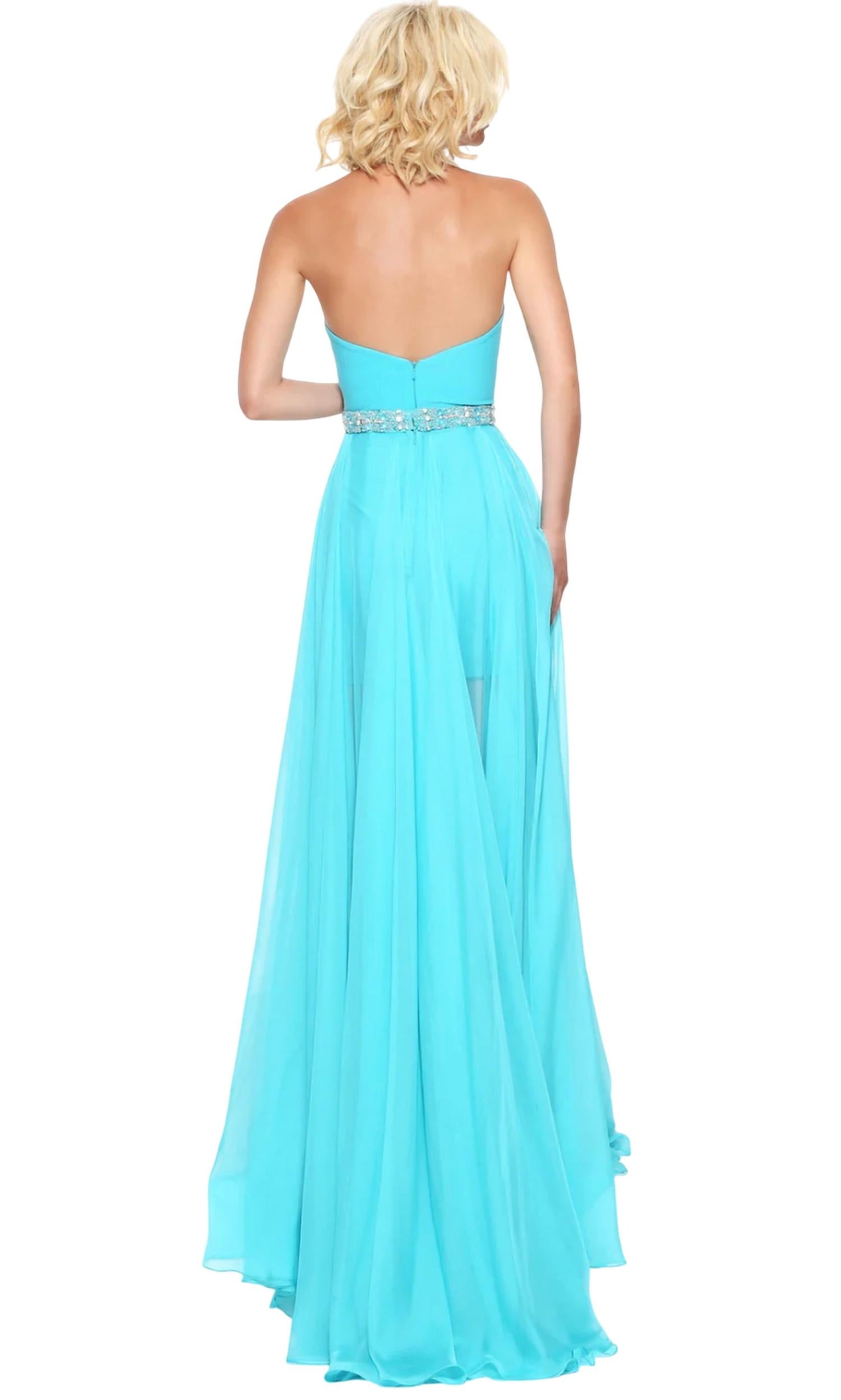 Sherri Hill - Detachable Chiffon Skirt Prom Dress