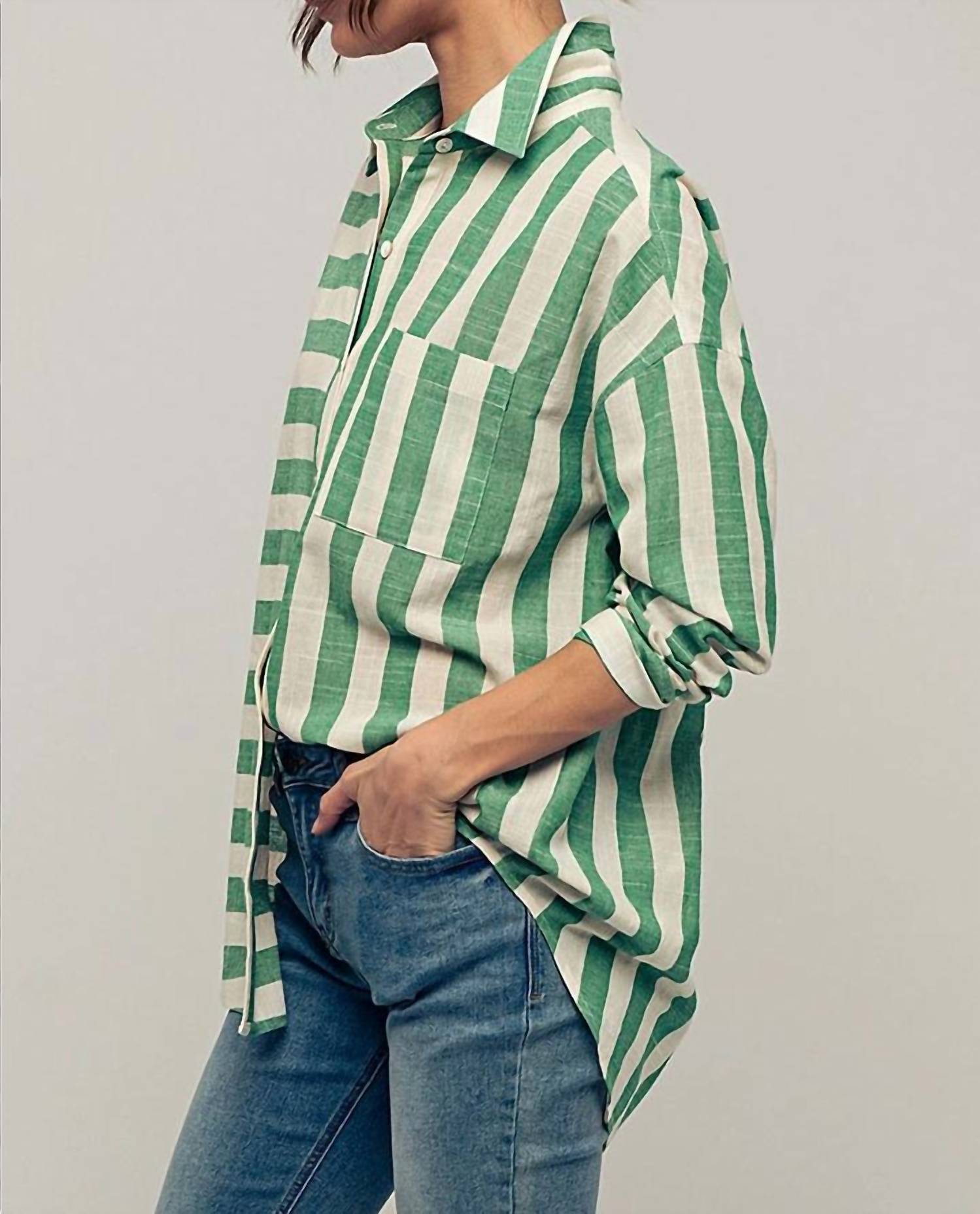 Urban Daizy - Oversized Button Down Top