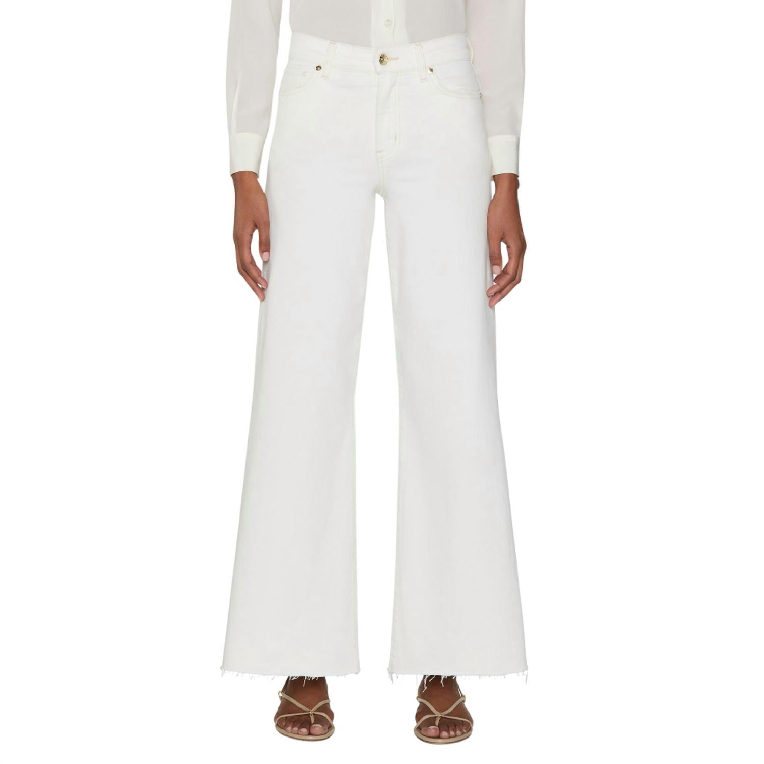 Frame - Le Palazzo Crop Raw After Pants