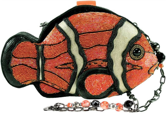 Mary Frances - Clowning Around Coral Fish Purse Hand Bag